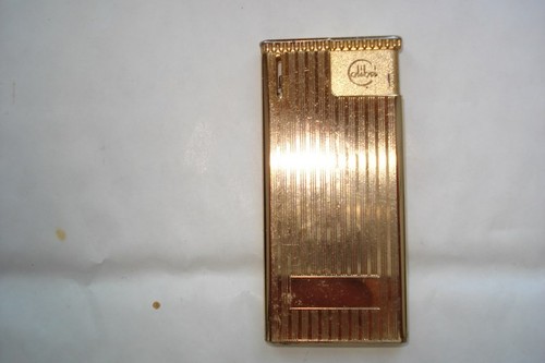 Briquet gaz vintage doré - à,