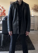 Veste cuir schott icmaine - veste,
