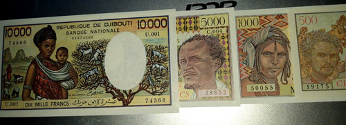 Rare djibouti africa série - djibouti,