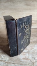 Ancienne boîte bois laqué