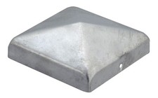 216689 Capuchon pour poteau en bois | forme plate | galvanisé à chaud | 100 x...