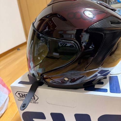 Shoei jet helmet wine - helmet,