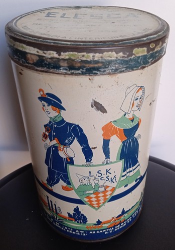 Ancienne boîte publicitaire