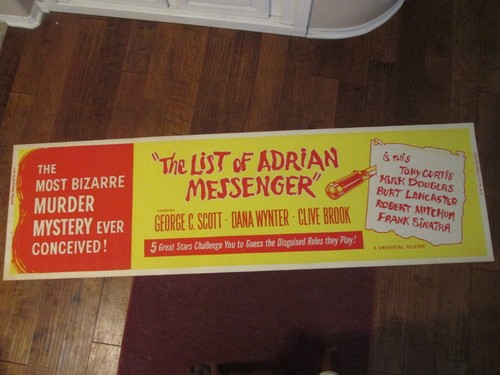 List adrian messenger - of,
