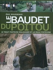 Le baudet du Poitou, le trait