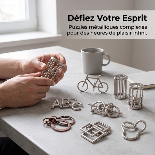 Casse tête métal pour - en,
