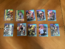 CYCLISME  10 cromos Eurostar 1997 dont 2 spéciales MARIE Et CHIAPPUCCI