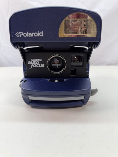 Vintage blue polaroid - polaroid, 600