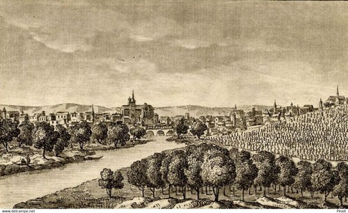 Vue metz gravure - de,