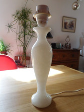 pied de lampe en albatre 