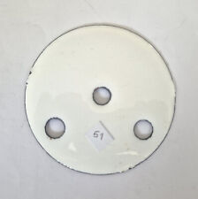 Ancien cadran émaillé pendule horloge Ø 84,5 mm; 48 - 31 dial (61)