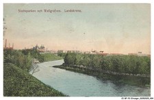 CI-BFP2-0892-SUEDE - LANDSKRONA - Slottsparken och wallgrafven