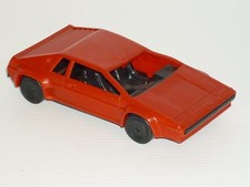 VOITURE JOUSTRA PLASTIQUE ROUGE DU PORTE VOITURE JOUSTRA GOLIATH MADE IN FRANCE