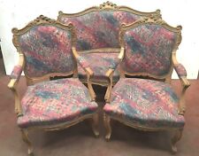 Mobilier de salon de style Louis XV Canapé et fauteuils rocaille Chaises