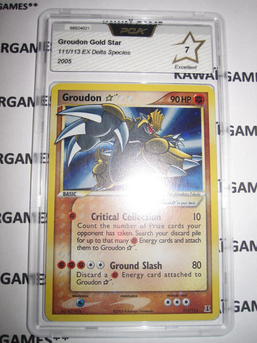 Pokemon groudon star 111 - star, 111/113