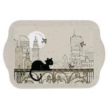 Mini plateau en mélamine Chat