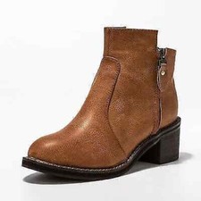 Bottes Brun Confortable