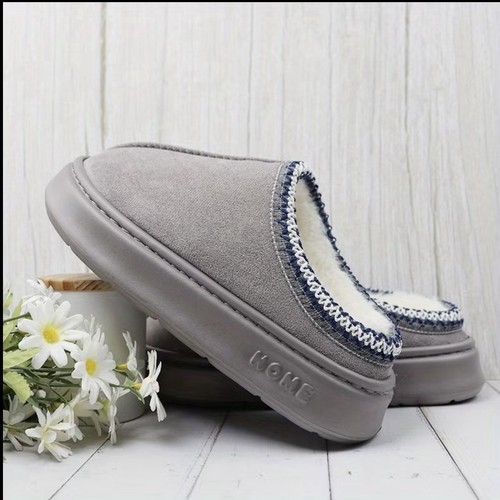 Chaussons confortable gris - gris,