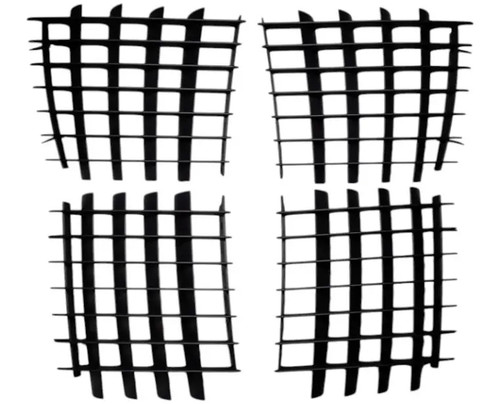Kit grilles latérales - grilles,