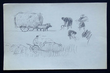 Dessin original début 20e non