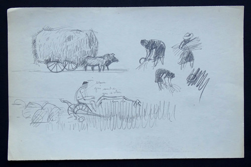 Dessin original début 20e - , non