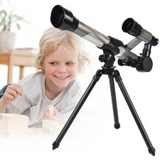  Télescope astronomique binoculaire extérieur avec lunette de repérage trépied