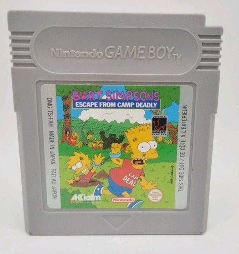 Bart simpson escape from camp - from,