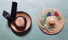 CHAPEAUX ANCIENS de POUPÉE