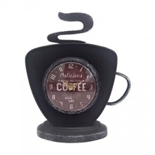 Horloge tasse à café, déco