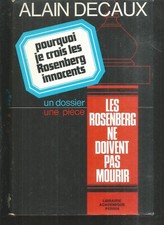 Les Rosenberg ne doivent pas