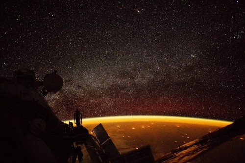 Earth awash lights the - of,