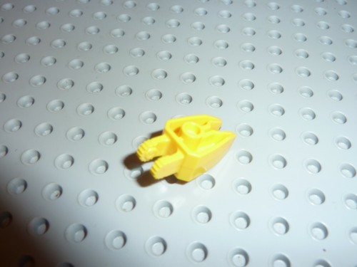 Lego yellow hinge - yellow,
