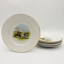 6 assiettes à dessert «