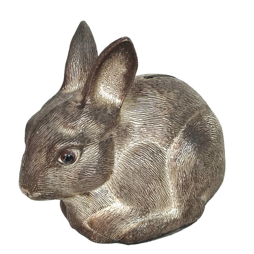 Tirelire lapin métal - tirelire, en