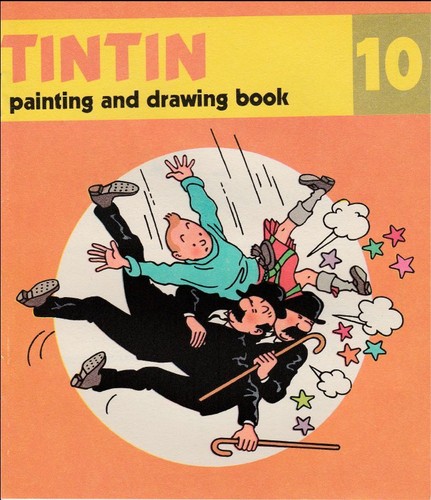 Tintin hergé painting - hergé,