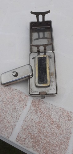 Ancien réchaud chauffe - , fer