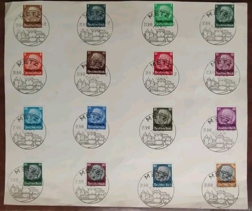 Timbres hindenburg - timbres,