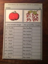 LIVRE SCOLAIRE/MATERIEL DE LECTURE JOTTE & LEROY/FICHE STUDIA N°45