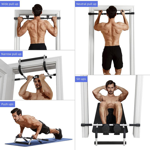 Pull grip bar hanging door - up,