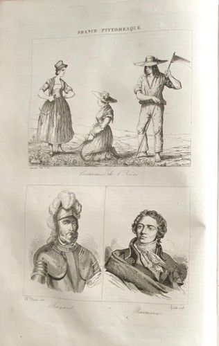 Gravure france pittoresque - gravure,