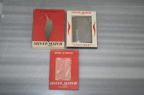 Briquet gaz ancien silver - briquet, à
