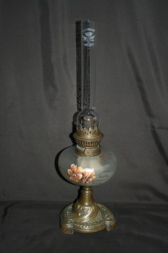 Lampe pétrole ancienne - pétrole,