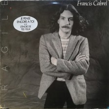 FRANCIS CABREL - Fragile - Vinyle 33T ( 1980 )