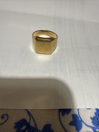 Chevalière ancienne homme 18k - ancienne,
