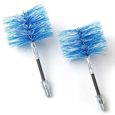 BARETTO - 2 BROSSES Nettoyage Tubes Poêle Pellets (DN 80 100 120) - mod. SX