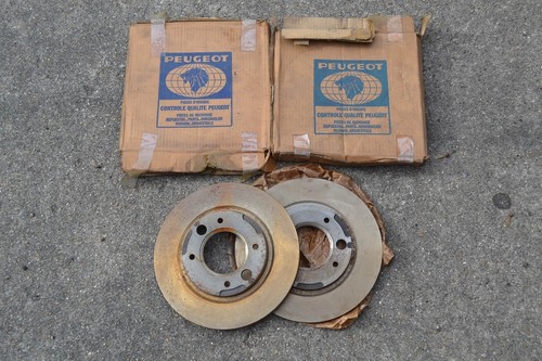 Paire disques frein - paire, de