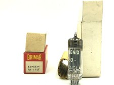EZ90 6X4 6BX4, Brimar made, D getter Tube lampe Rohre Valve Lampa. NOS, NIB. X1