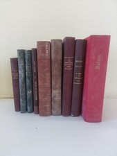 livre ancien-1 lot de 9 livres