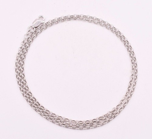 2mm round rolo chain necklace - rolo,