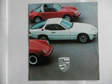PORSCHE 911,911 SC,928,924,Turbo,gamme complète,catalogue 8 pages,1978,Superbe 